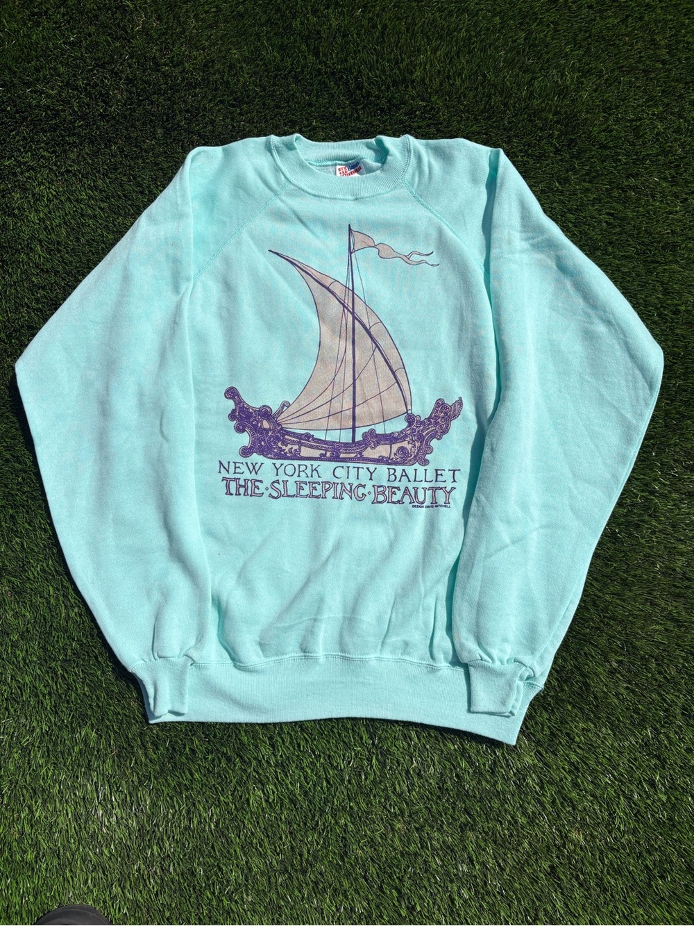 Vintage 90s New York City Ballet The Sleeping Beauty Crewneck Sweatshirt